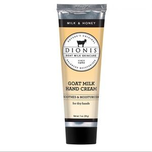 DIONIS Milk & Honey Goat Milk Hand Cream 1.0oz NIP SEALED